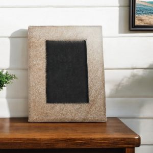 Natural Tabletop Picture Frame with Mat