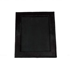 11" X 13" Black  Cowhide   8" X 10" Picture Frame