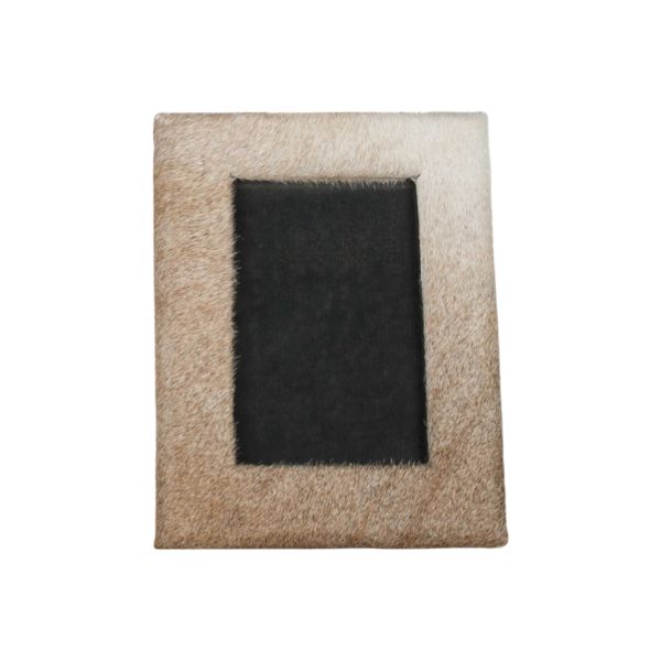 8" x 10" Natural Cowhide Tabletop Picture Frame - Image 2