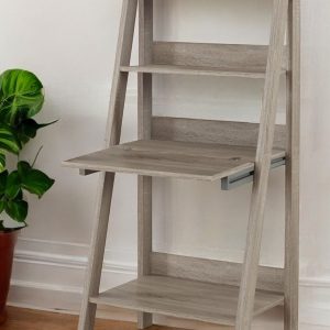 19" Taupe Ladder Desk