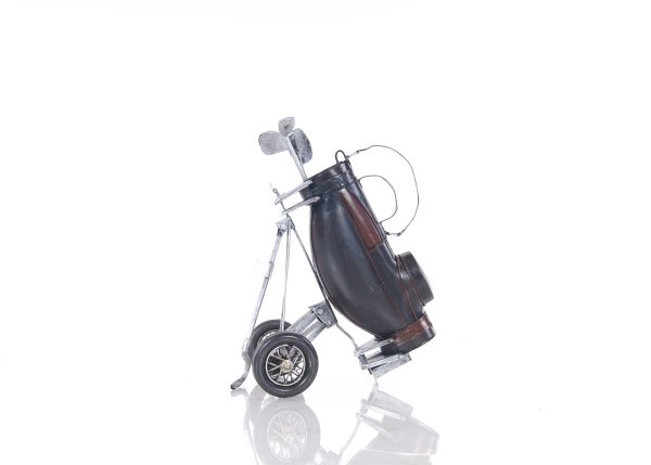 6.5" X 8" X 10" Black Golf Bag - Image 2