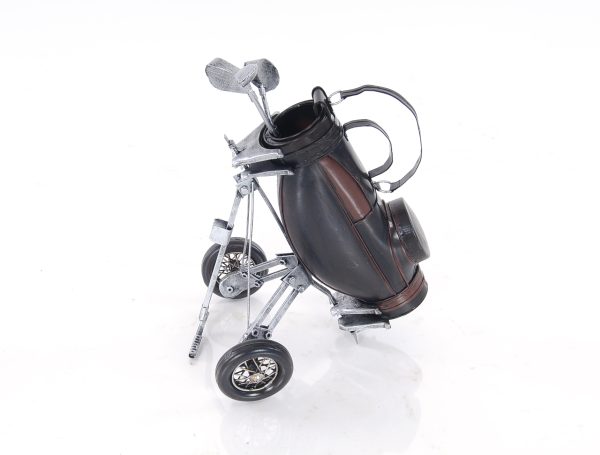 6.5" X 8" X 10" Black Golf Bag - Image 3