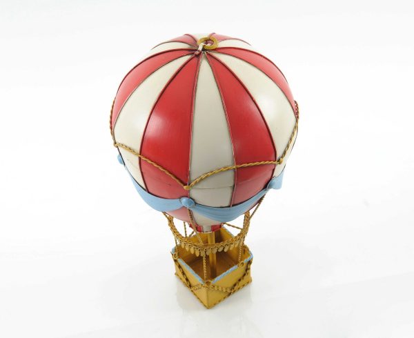 8.5" X 8.5" X 14.5" Vintage Hot Air Balloon - Image 3