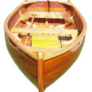 51" X 118.5" X 27.75" Little Bear Wooden Dinghy