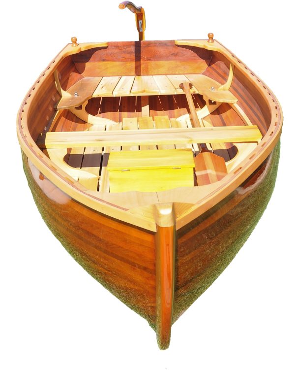 51" X 118.5" X 27.75" Little Bear Wooden Dinghy - Image 2