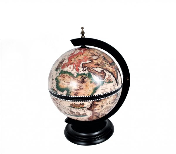 13" X 13" X 20" White Globe 13 Inches With Chess Holder - Image 2