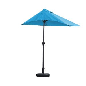 9" Aqua Outdoor Side Wall Umbrella