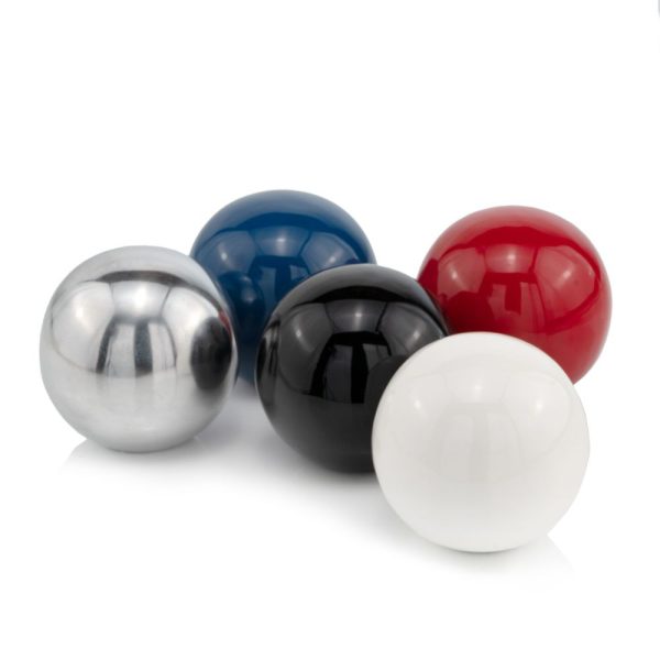 4" X 4" X 4" White Aluminum Sphere - Image 3