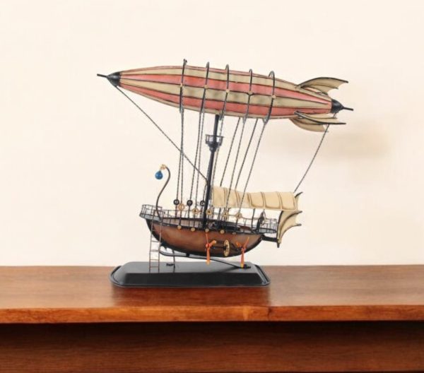 Steampunk Airship Model With Crows Nest - Image 2