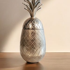 Pineapple Storage Aluminium Decor