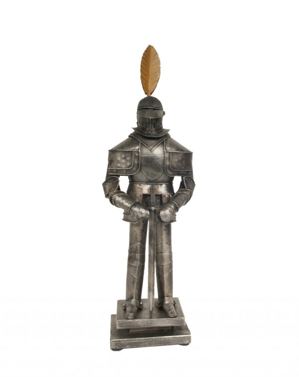 Medieval Armor Suit Tin Antique Decor - Image 2