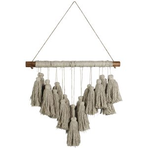 Beige Tassel Bohemian Wall Hanging