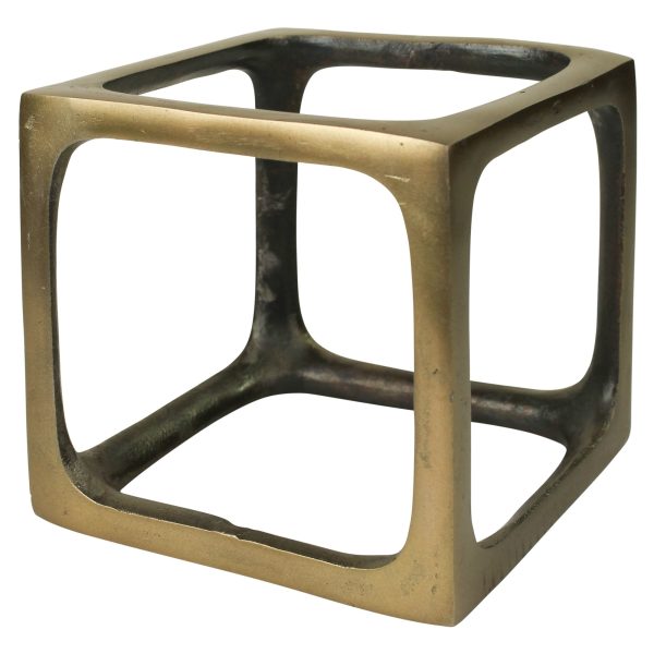 Jumbo Cast Aluminum Square Sculpture - Image 3