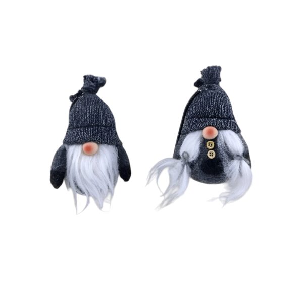 Set of 2 Boy and Girl Hanging Gnomes - Image 3