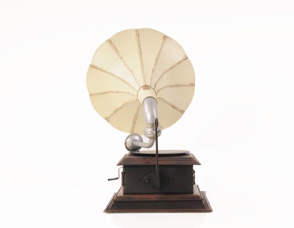 c1911 HMV Gramophone Built to Scale Model Sculpture - Image 3
