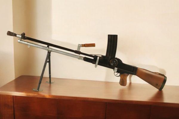 c1926 ZB-26 Czech Light Machine Gun Sculpture