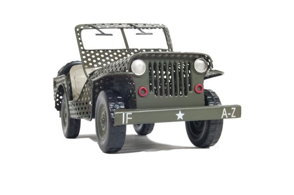 c1945 Willys CJ-2A Overland Jeep Sculpture - Image 2