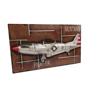 c1943 Grey Mustang P51 Frame