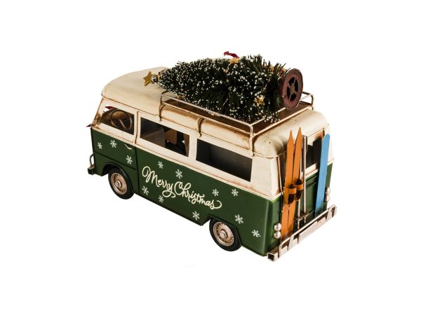 c1960s Volkswagen Christmas Bus Sculpture - Image 3