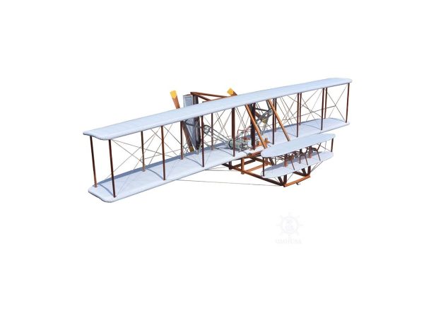 c1903 Wright Brothers Flyer Model Sculpture - Image 3