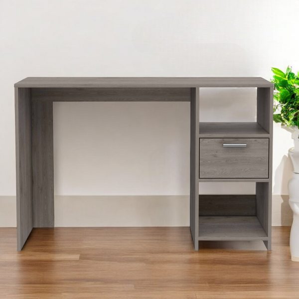 43" Light Gray Computer Desk - Image 2