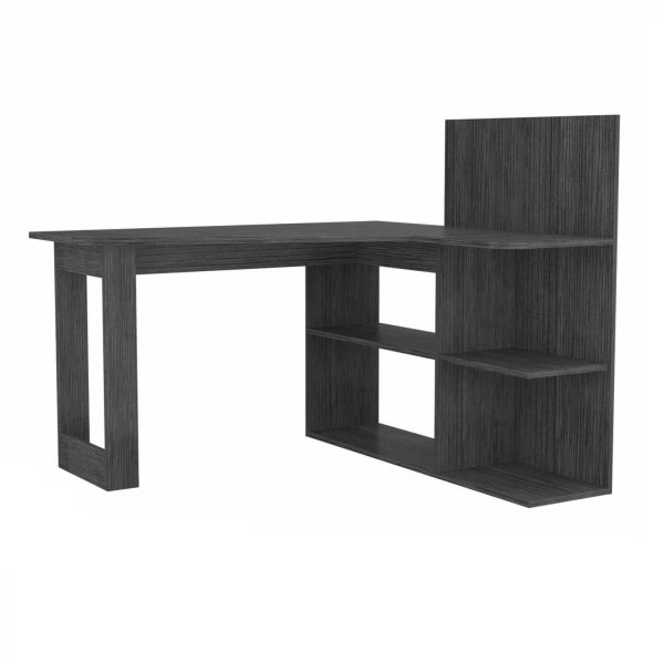 47" Gray L Shape Computer Desk - Image 2