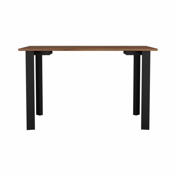 47" Brown and Black Computer Desk - Image 2
