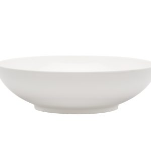 White Six Piece Porcelain Service For Six Bowl Set