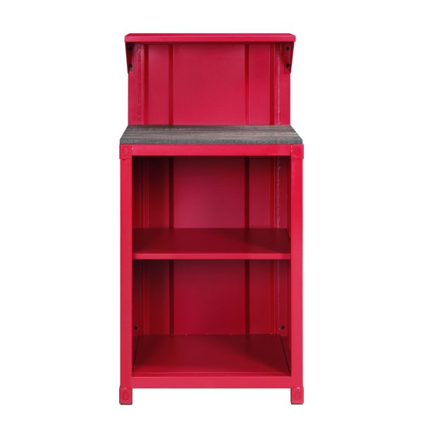 25" Black and Red Standing Desk - Image 2