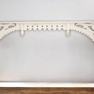 White Solid Wood Wall Decor