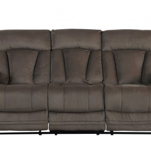 40" Modern Brown Fabric Sofa