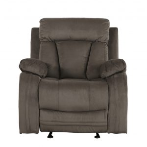 40" Modern Brown Fabric Chair