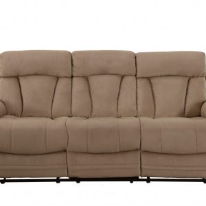 40" Modern Beige Fabric Sofa