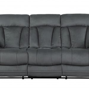 40" Modern Grey Fabric Sofa