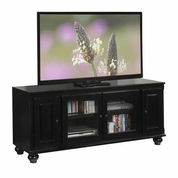 58" Black TV Stand - Image 4