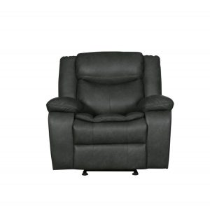 42" Gray Reclining Chair