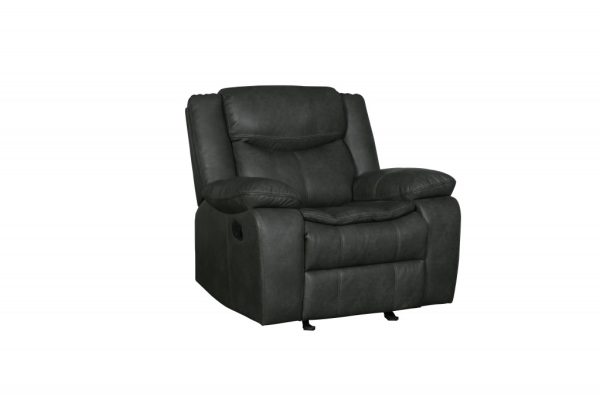 42" Gray Reclining Chair - Image 2