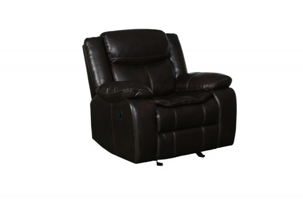42" Brown  Reclining Chair - Image 2