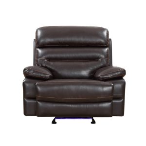 43" X 40" X 41" Brown  Power Reclining Chair