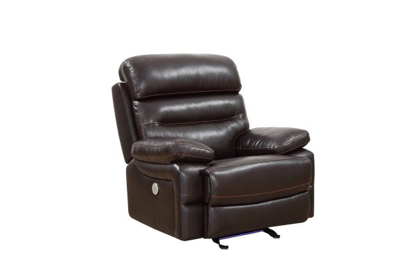 43" X 40" X 41" Brown  Power Reclining Chair - Image 2
