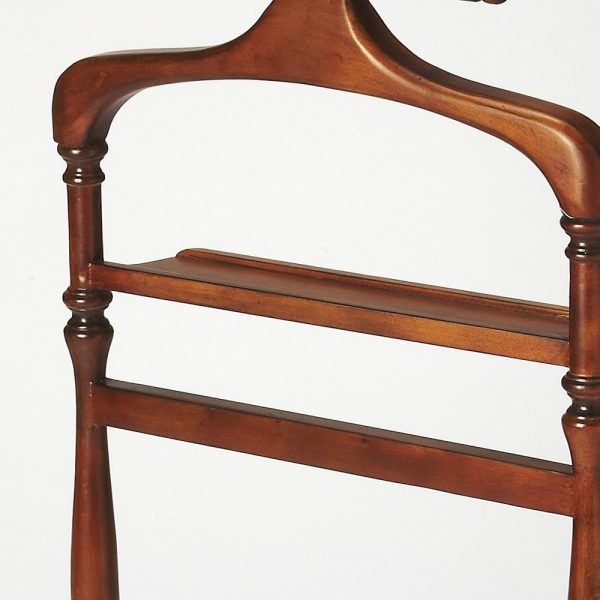 Judson Olive Ash Burl Valet Stand - Image 2