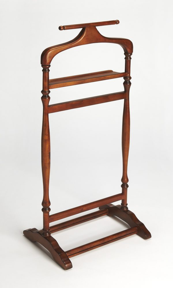 Judson Olive Ash Burl Valet Stand - Image 3