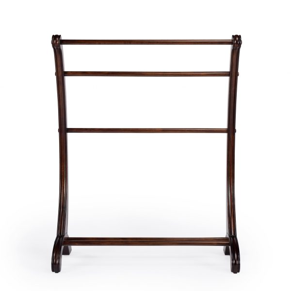 Deep Cherry Blanket Stand - Image 2