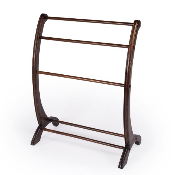 Deep Cherry Blanket Stand - Image 3