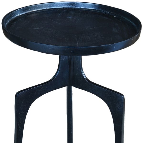 Contemporary Blue Side Table - Image 3