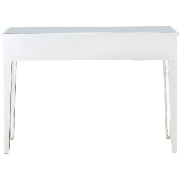 Silver Glass Mirror Console Table - Image 4