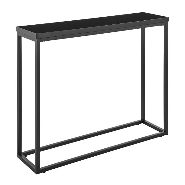 35" Black Frame Console Table - Image 2