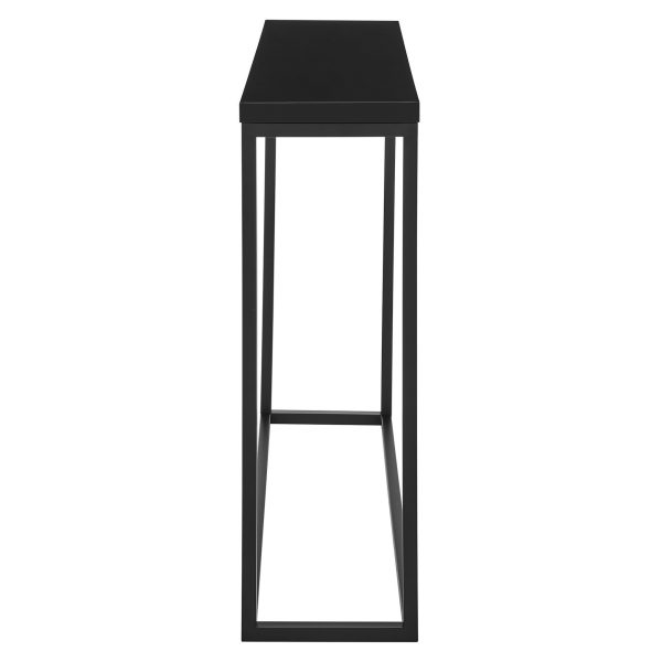 35" Black Frame Console Table - Image 3