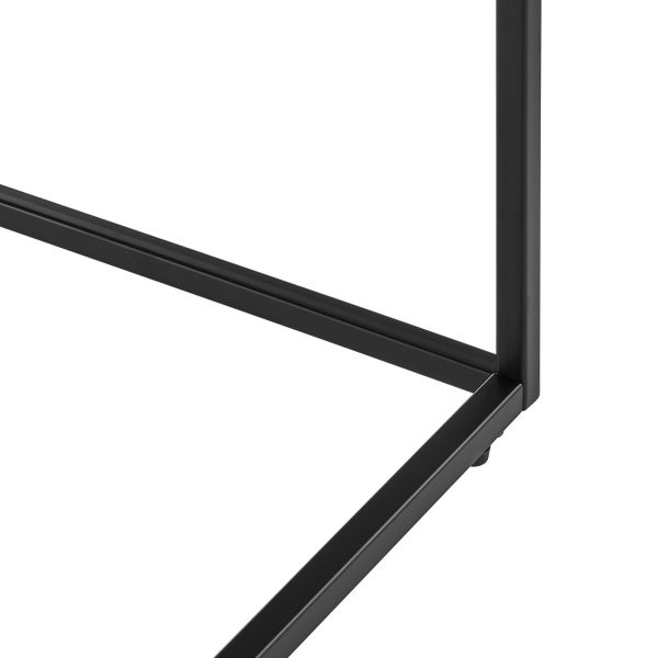 35" Black Frame Console Table - Image 4