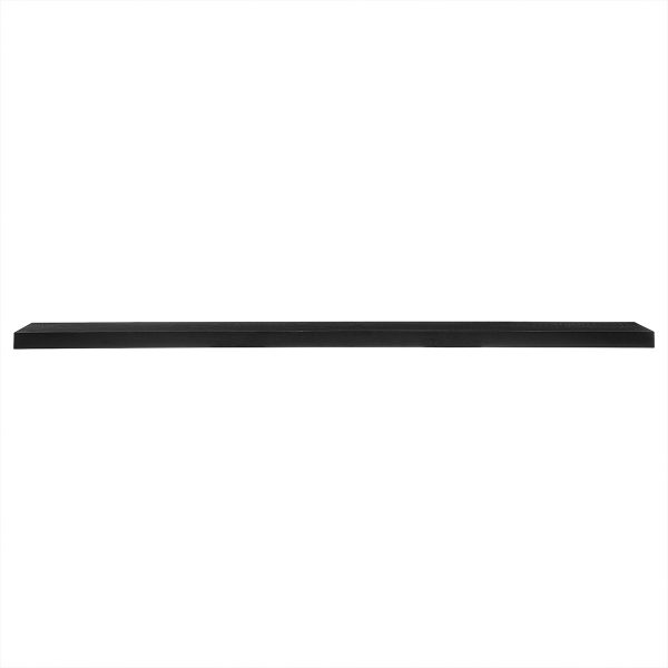 75" Black Wooden Wall Mounted Floating Shelf - Image 3